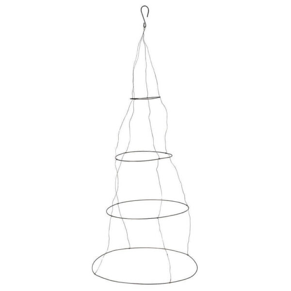 Metallist 4  rõngaga rippuv karkass d40x h83cm