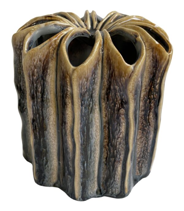 Vaas Shishi silinder d8x h10cm pruun