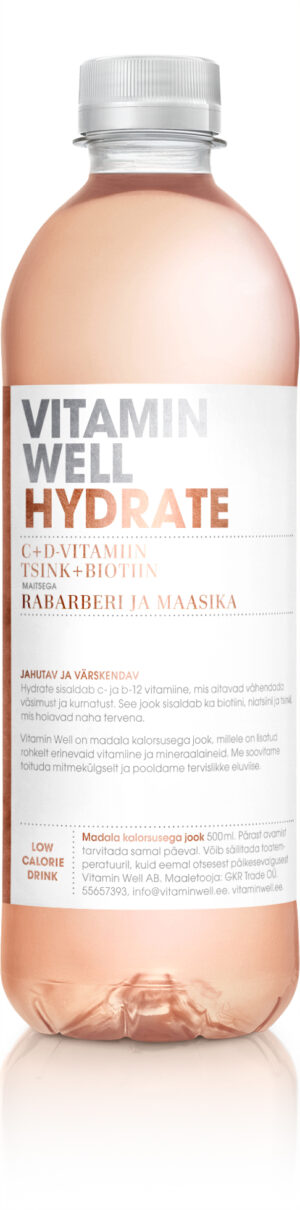 Vitamin Well 0,5l Hydrate