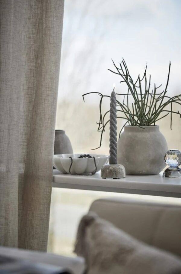 Küünlajalg d7,5x4cm kreem