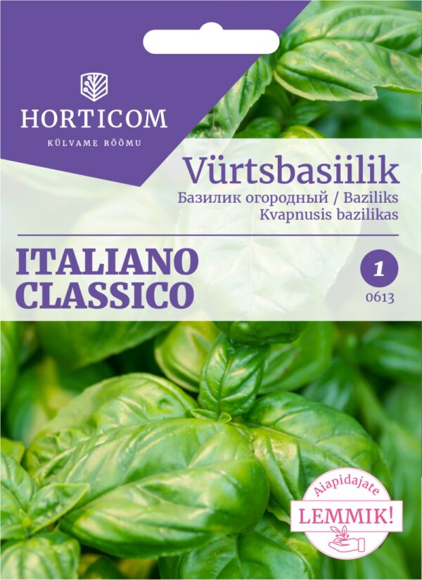 Vürtsbasiilik 'Italiano Classico' 1g