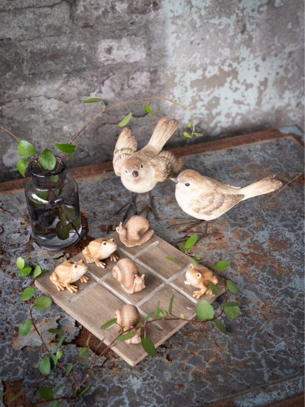 Lauamäng Tic tac 15x15cm pruun