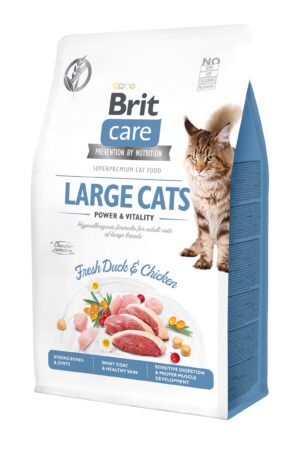 Brit Care Large cats Power Vitality 0,4kg