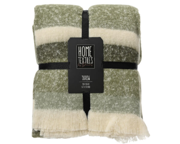 Pleed triibud 130x170cm roheline