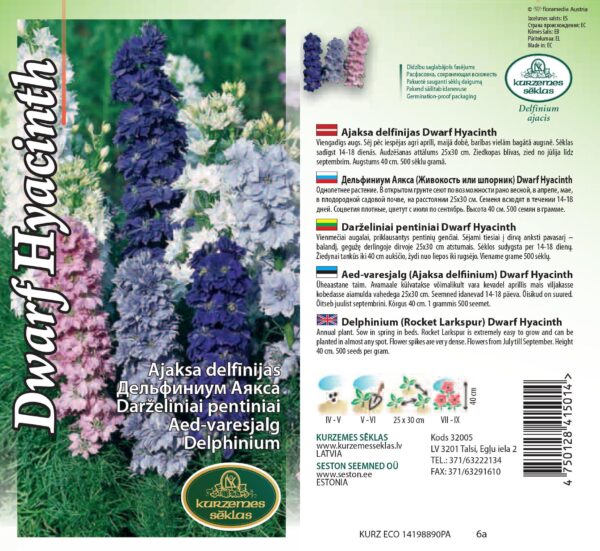 Aed-varesjalg segu Dwarf Hyacinth