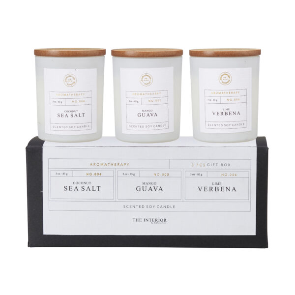 Kinkekomplekt lõhnaküünlad Yasu Aroma Therapy