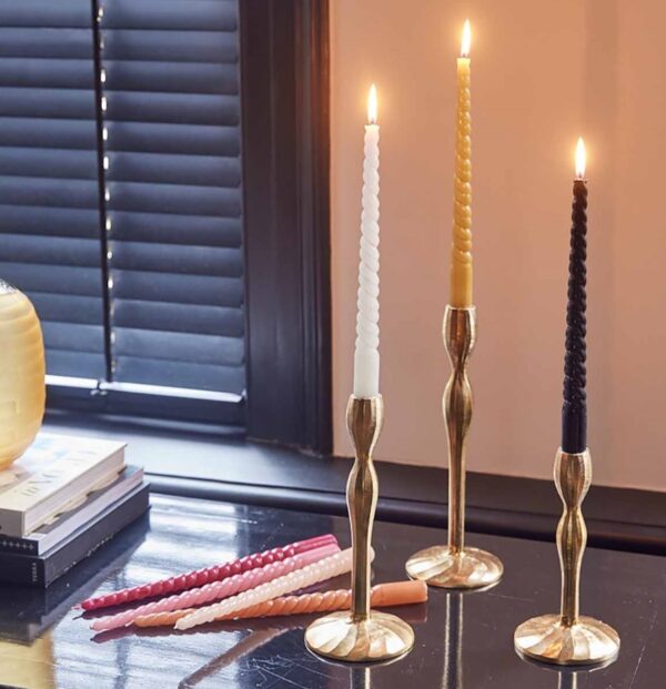 Küünal Rose 4tk/pk vanaroosa