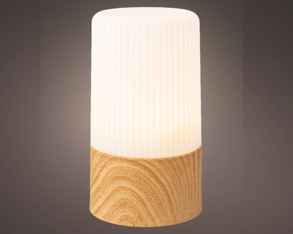 LED lauavalgusti d7,5x h13,5cm s.valge IP44,pat.