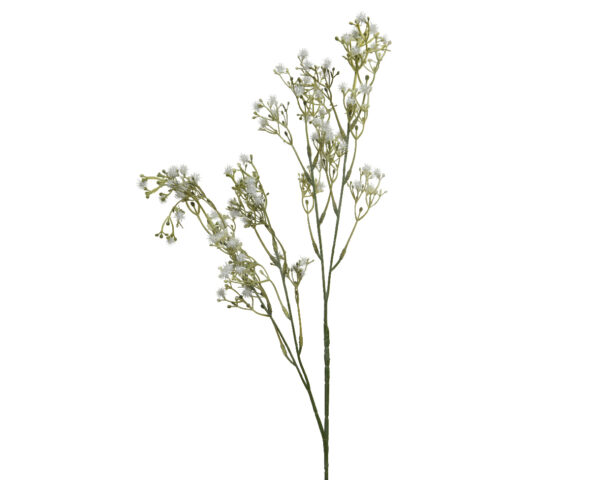 Kunstlill valgete õitega 21x 72cm valge