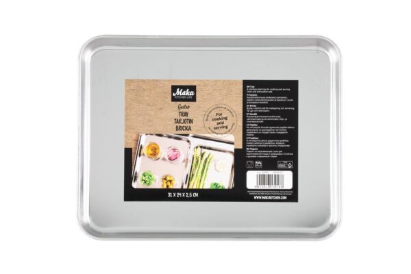 Ahjupann Maku Gastro roostevaba 31x24cm