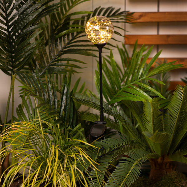 Solarvalgusti maasse torgatav d10cm  h72cm 20LED