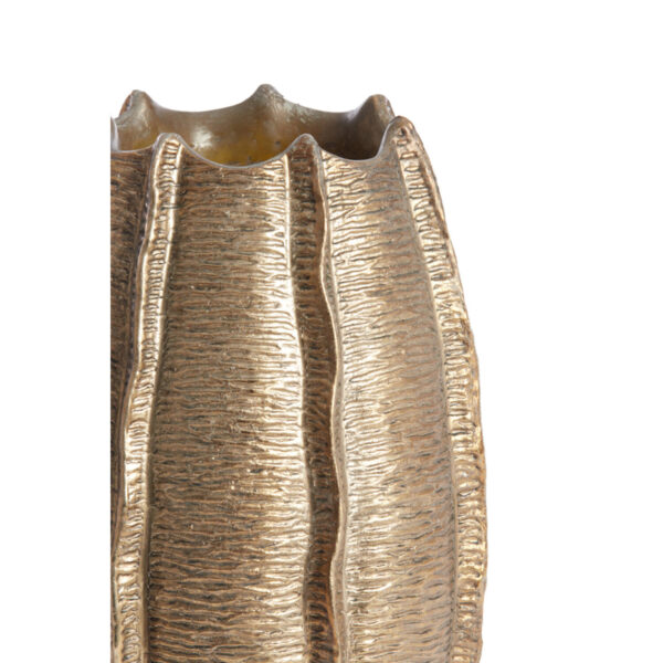 Vaas Sugano d19,5x29,5cm, pronks