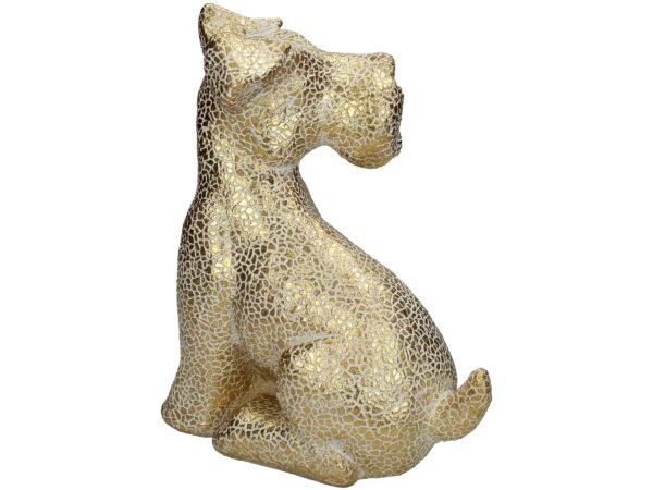 Koer 27x15x23cm kuldne