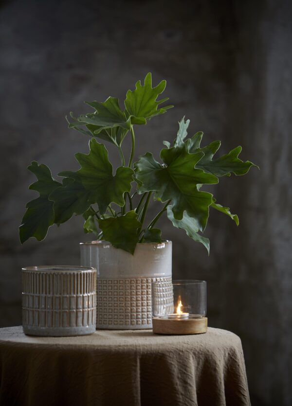 Lillepott Vivi 17x16cm valge