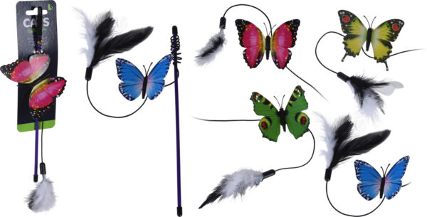 Lelu kassile 25CM VEER VLINDE