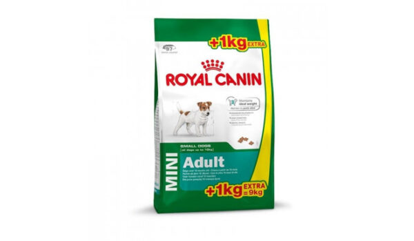 Kuivtoit Mini Adult 8kg+1kg