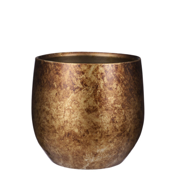 Lillepott Oliver h26x d29cm kuldne