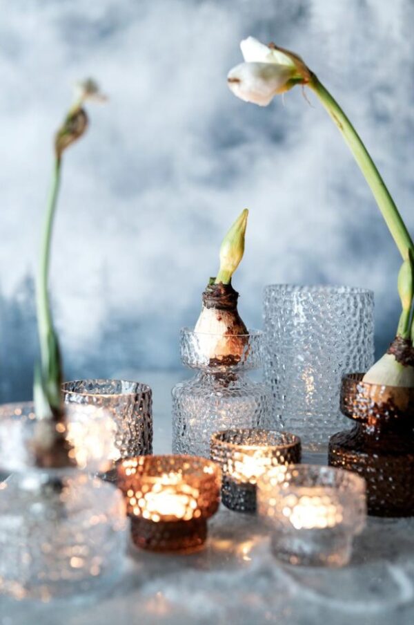 Küünlahoidja Dotti 9x10cm smoke