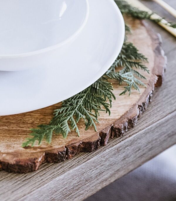 Puidust alus d35cm pruun