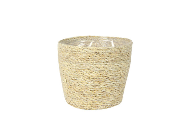 Punutud korv Igmar kile sisuga d18xh16cm naturaalne