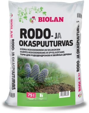 Biolan rodo- ja okaspuuturvas 75L