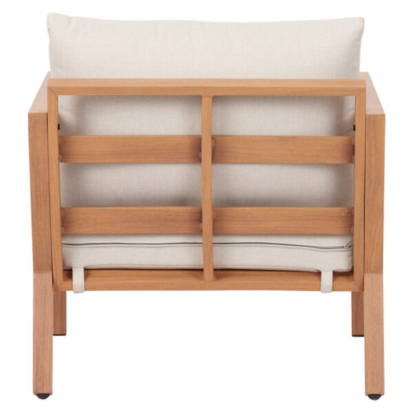 Aiamööbli komplekt Katinka diivan, laud, 2 tooli kreem