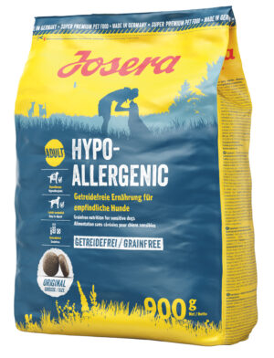 Josera kuivtoit Hypoallergenic täiskasvanud koertele, 900g