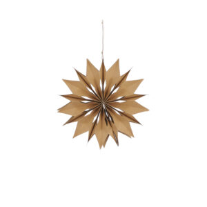 Lumehelves paberist h6x d30cm h.pruun