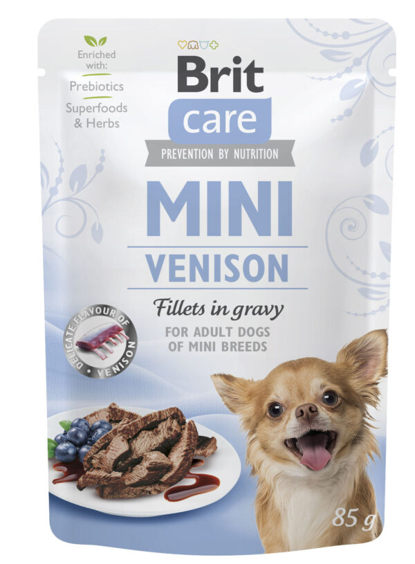 Brit Care Mini pouch Venision fillets in