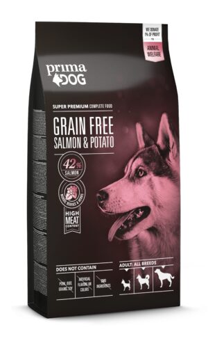 PrimaDog lõhe-kartuli koertele 10kg