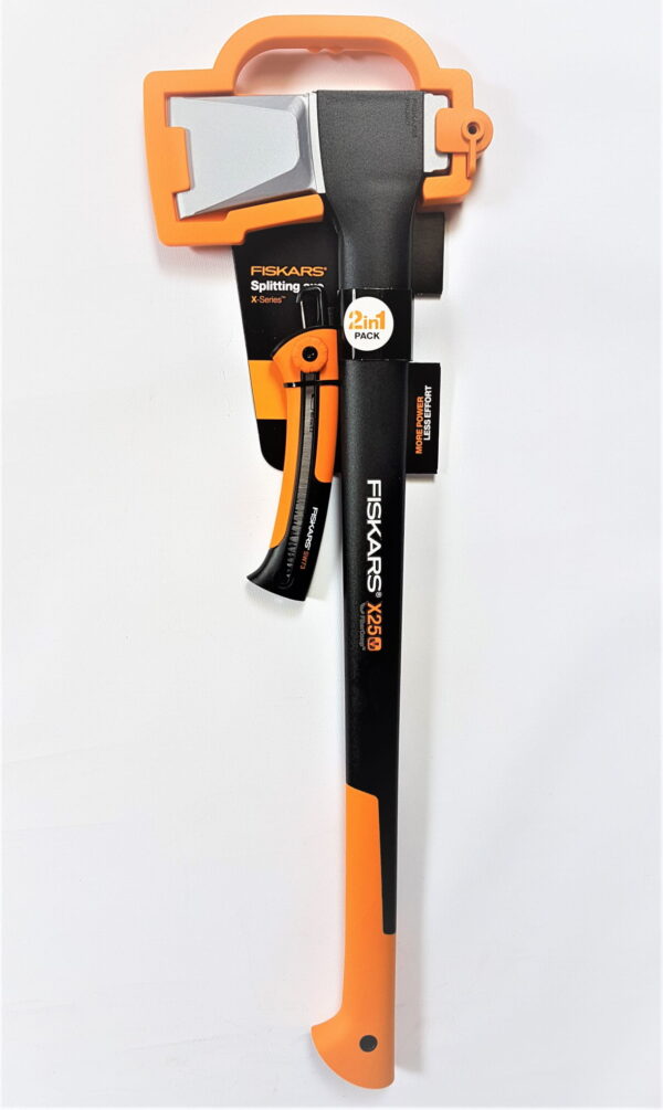Kirves Fiskars X25 + teritaja Xtract SW73
