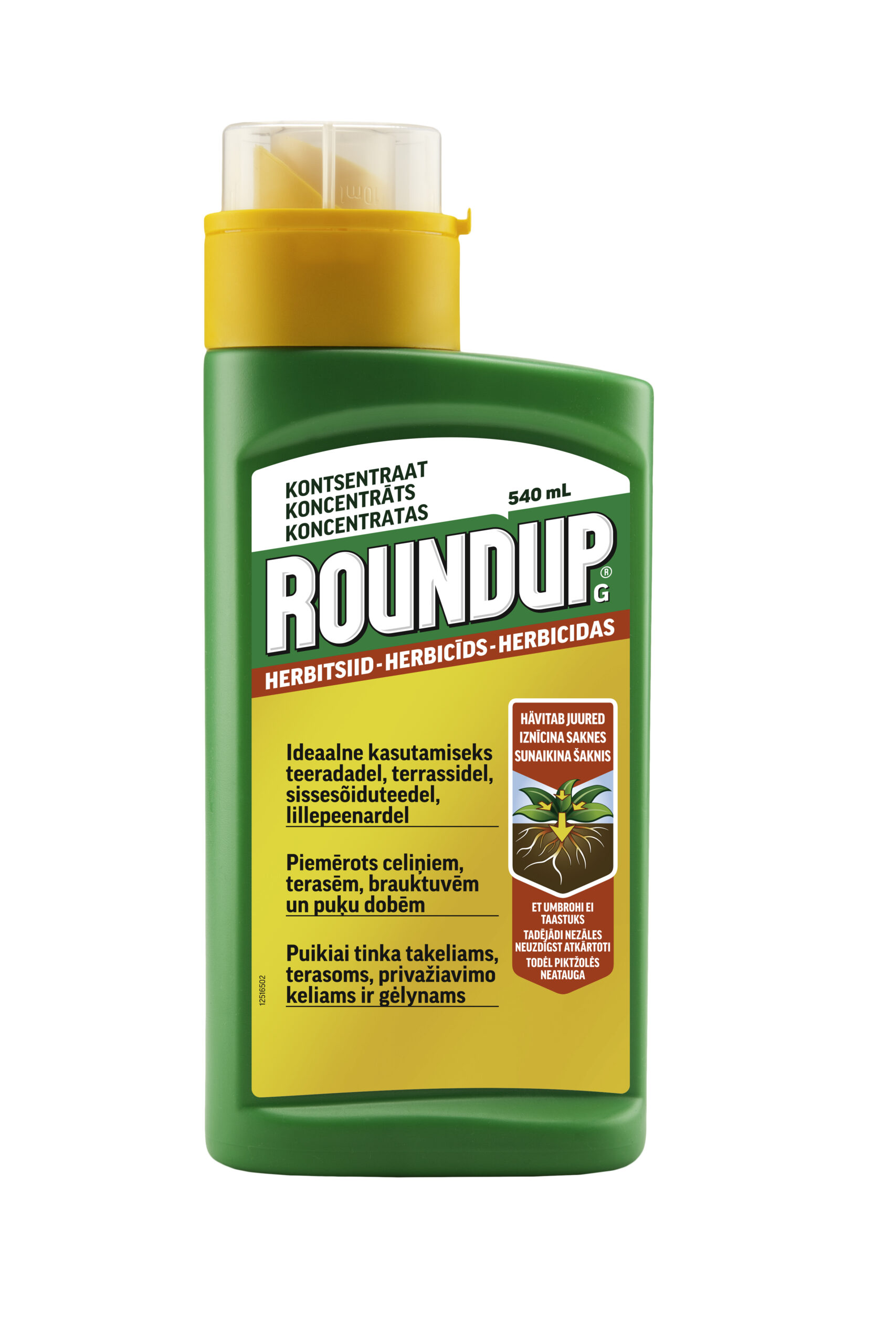 Roundup G kontsentraat 540 ml | Gardest