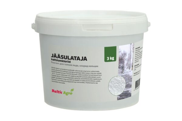 Jääsulataja Baltic Agro 3 kg (kaltsiumkloriid)