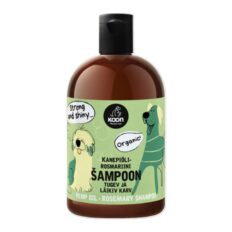 Šampoon Koon Organic kanepiõli-rosmariini 300ml