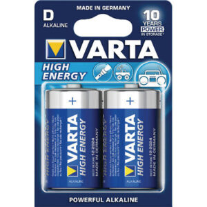 Patarei Varta High Energy D LR20 2tk