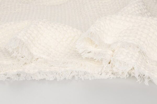 Rätik Ruutu 100x160cm valge