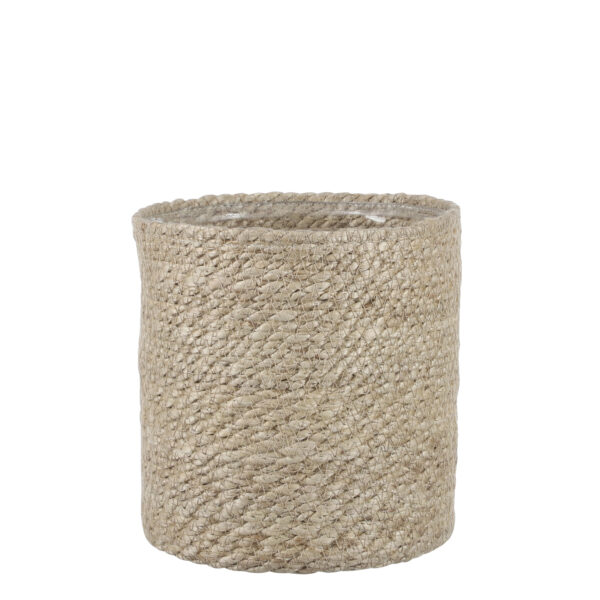 Punutud korv Atlantic kile sisuga d18x h18cm kreem