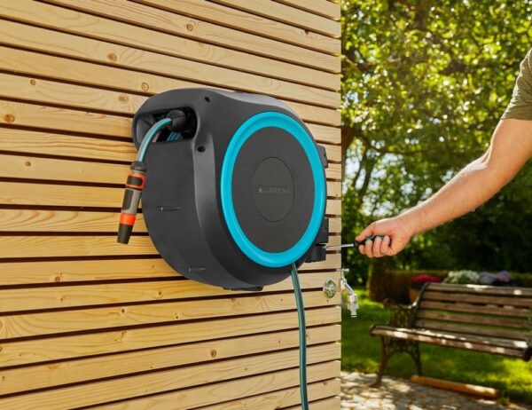 Voolikupool seinale Roll-Up L/M 25m türkiissinine