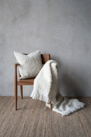 Pleed Nalia valge 125x150cm