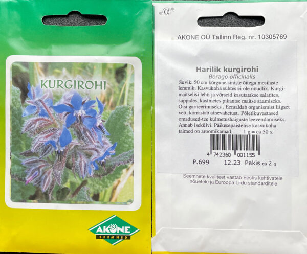 Harilik kurgirohi 2g