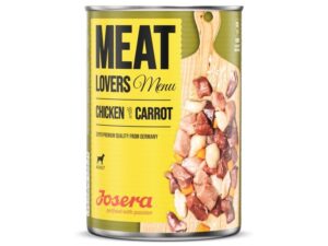 Josera konserv koertele Meat Lovers Menu kana porgandiga, 400g