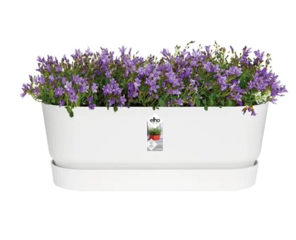 Õuepott Greenville 50cm valge