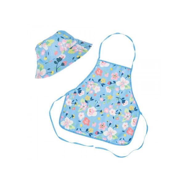 Laste müts ja põll lilleline