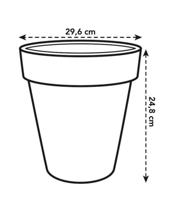 Istutuspott Green Basics 30cm tumehall