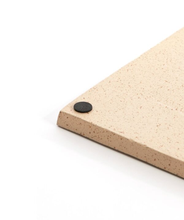 Dekoratiivne alus Maes helepruun,  20x20x1,5cm