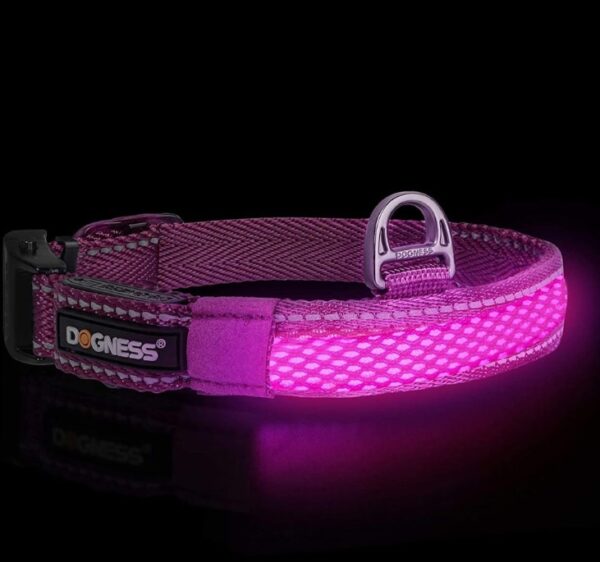 LED kaelarihm Dogness L lilla