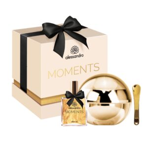 Kinkekomplekt Moments kätekreem 100ml+Shiny Oil 15ml+spaatel