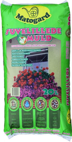 Matogard muld suvelilledele 20L