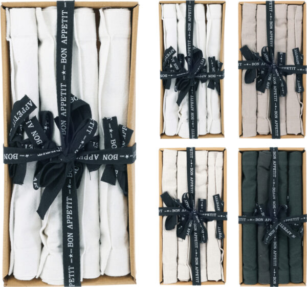 Kohamattide komplekt 48x33cm 4tk/pk värvivalik