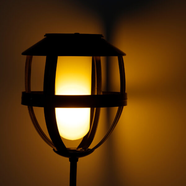 Solarvalgusti tõrvik d13x h80cm must